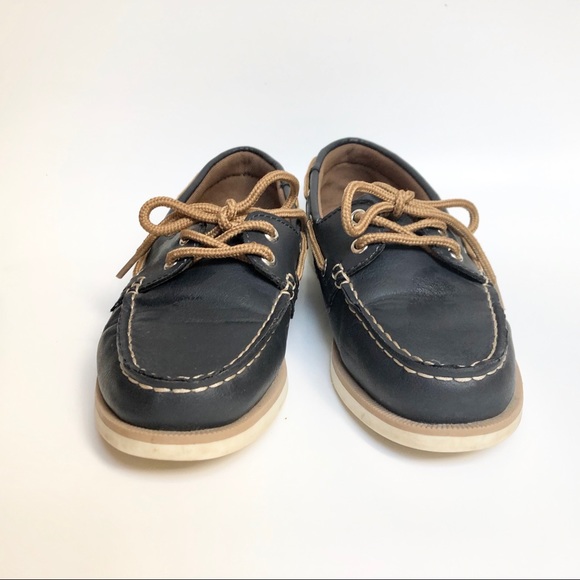 Men’s Causal Boat Shoes in Navy - Picture 6 of 14